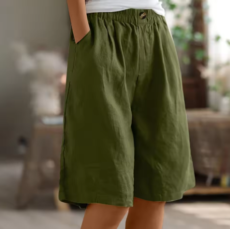 Short Oversize Bohémien Pour Femme