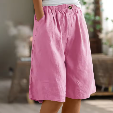 Short Oversize Bohémien Pour Femme