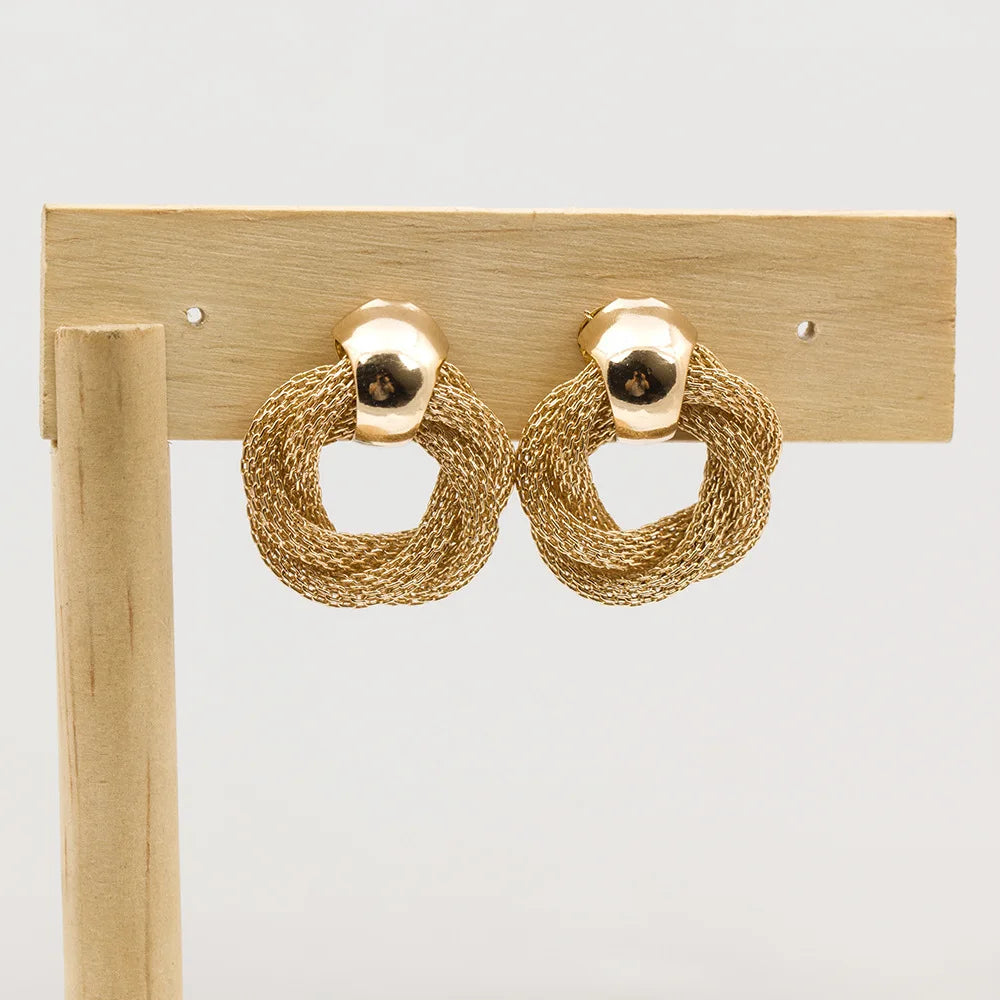 LUNA™ | Boucles d’Oreilles Twist