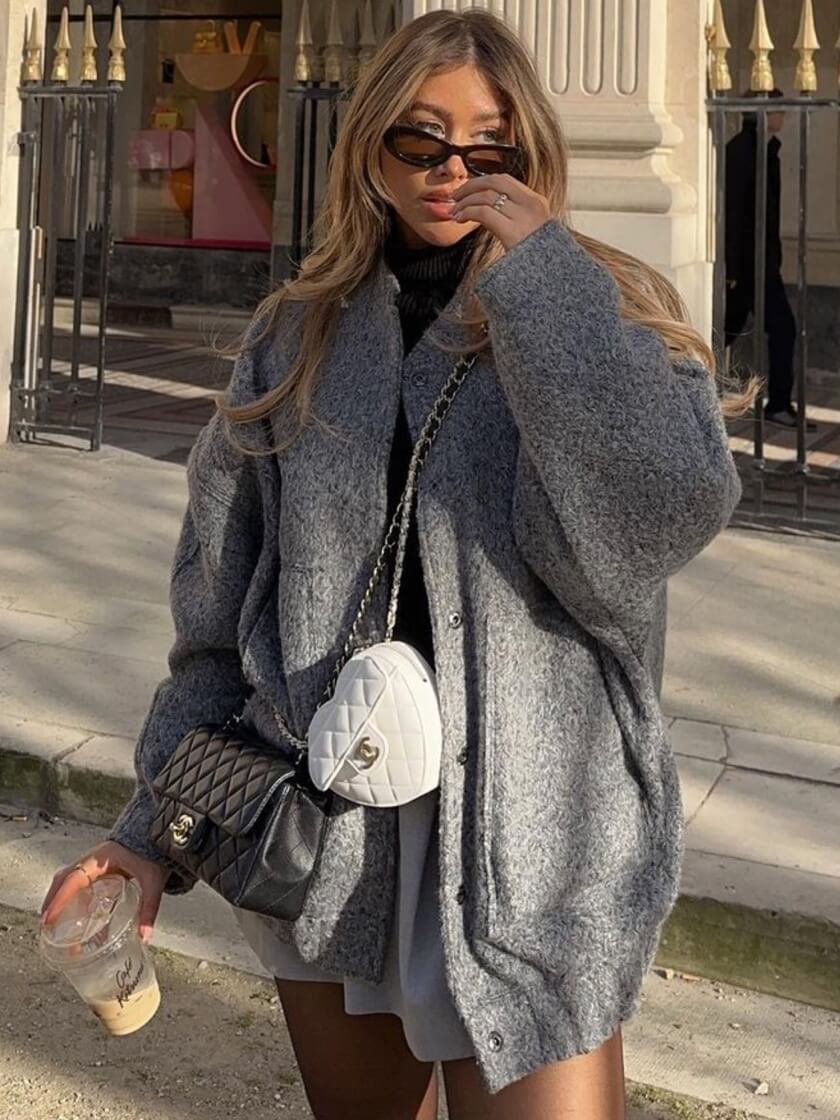 Yani - Veste Oversize Ouverte