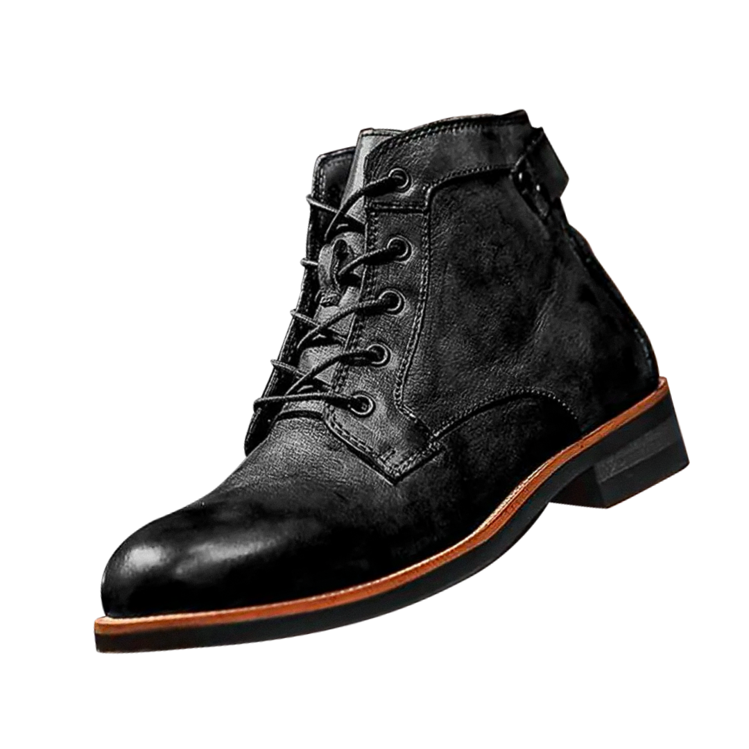 Mark | Bottes en cuir rétro classiques pour hommes