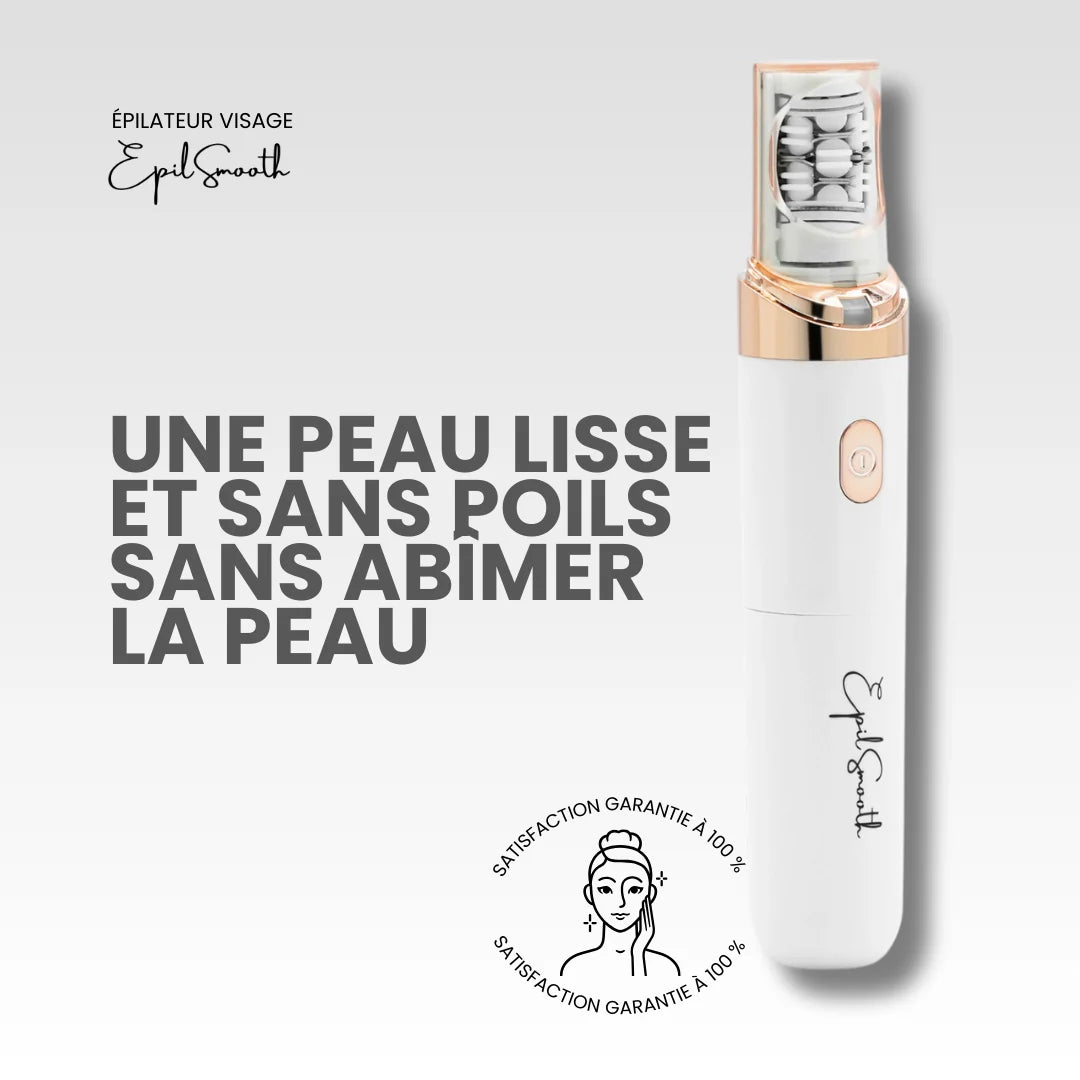 EpilSmooth⎪Épilateur pour le visage