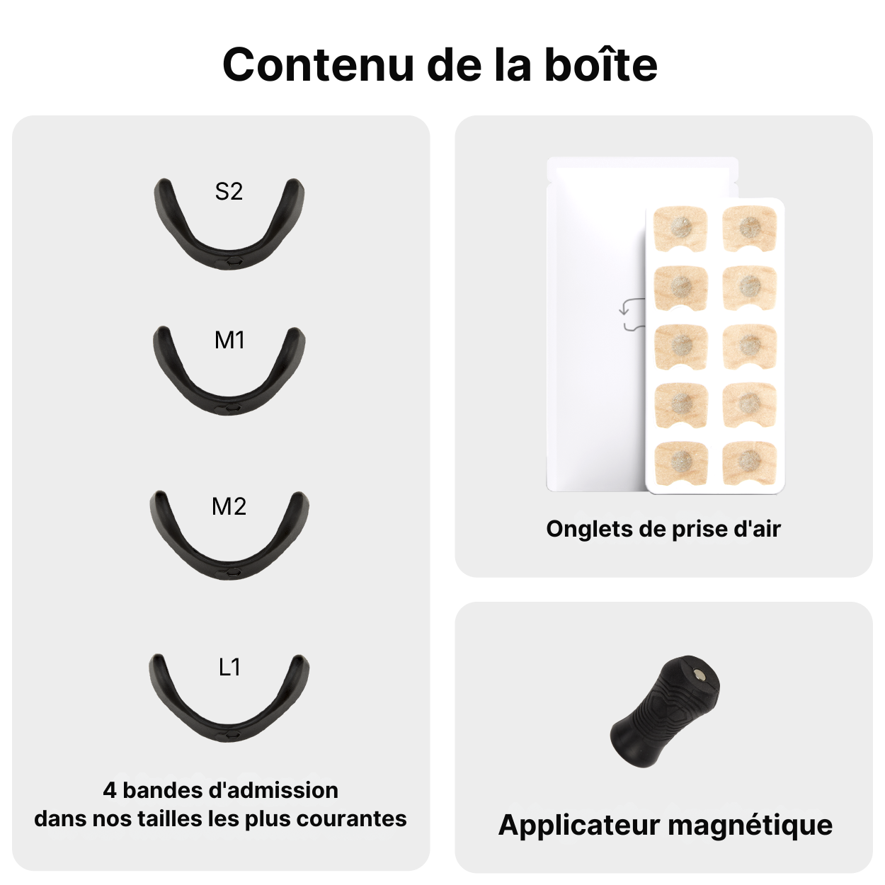 Kits de démarrage Intake