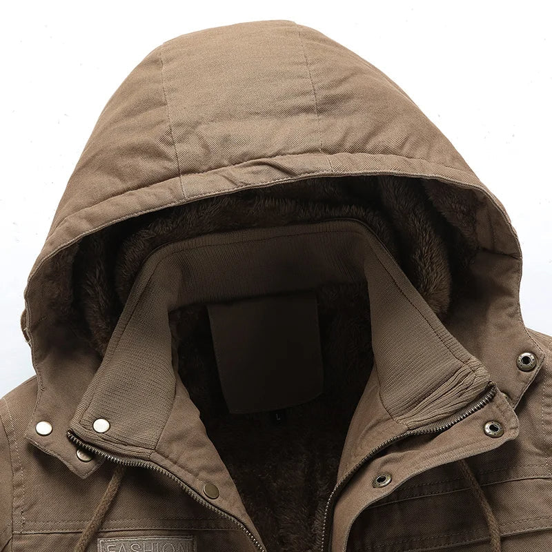 Veste d'Hiver en Coton Décontractée