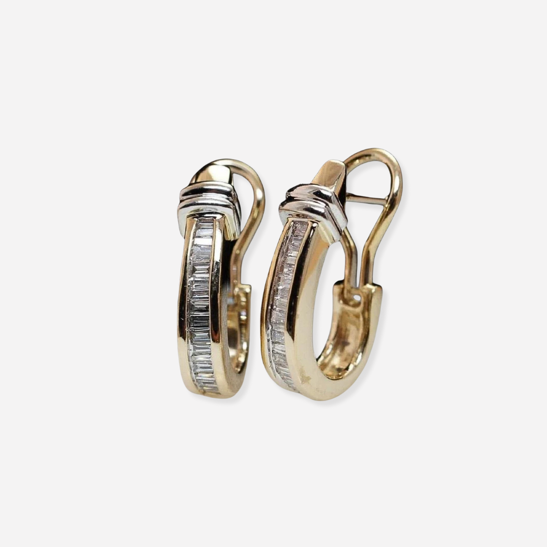 Valera™ | Boucles d’oreilles vintage style diamant